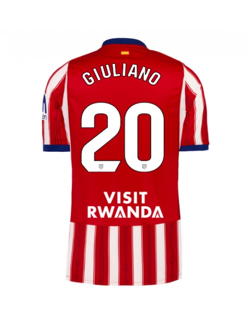 Atletico Madrid Giuliano Simeone #20 Replika Hemmakläder 2026-27 Kortärmad Atletico Madrid Giuliano Simeone #20 Replika Hemmakläder 2026-27 Kortärmad